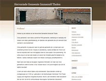 Tablet Screenshot of immanueltholen.nl